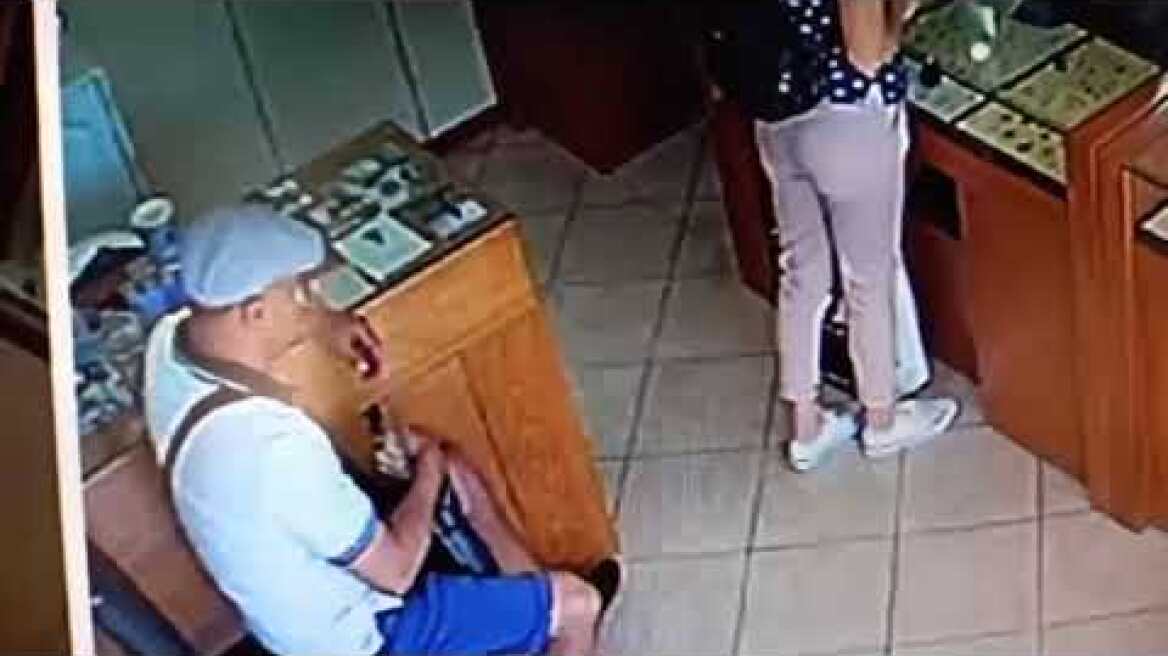 Ηράκλειο: «Πελάτες» έκλεψαν βραχιόλι από κοσμηματοπωλείο