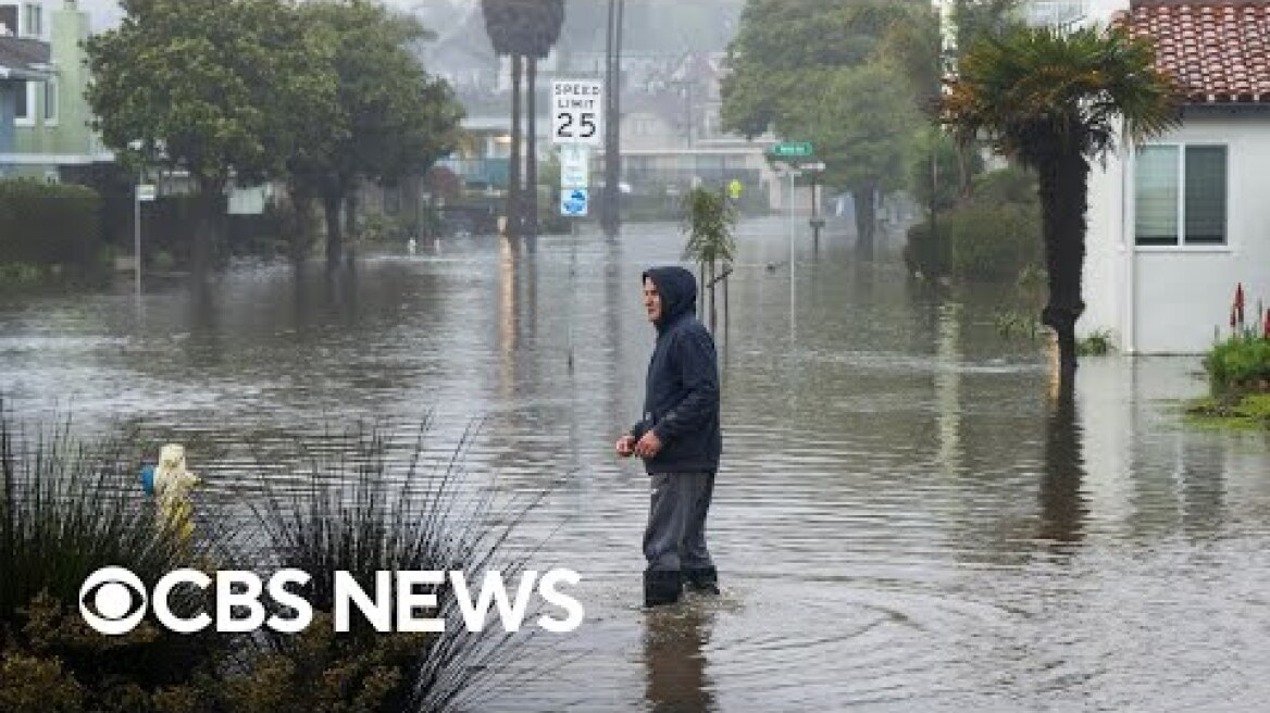 Powerful storms in California force evacuations, Mega Millions jackpot hits $1.1 billion and more