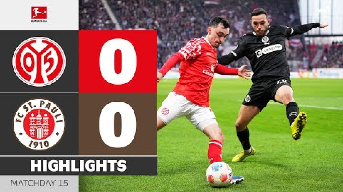 MAINZ 05 - ST. PAULI | Highlights | Matchday 15 – Bundesliga 2025/26