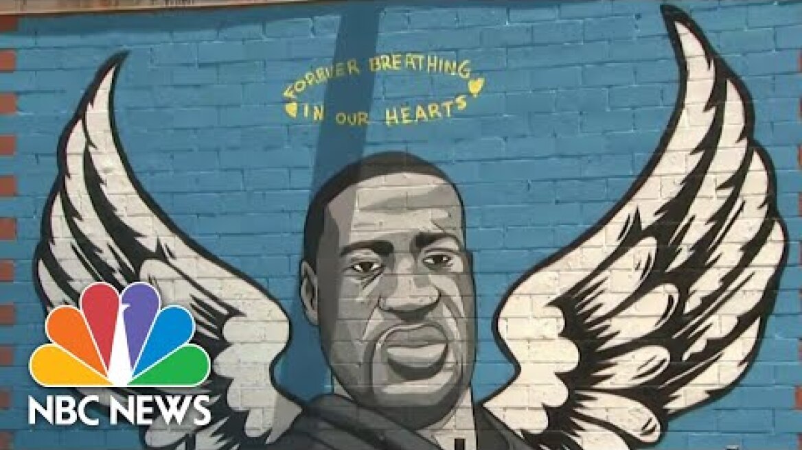 George Floyd Remembered At Public Memorial In His Hometown Of Houston | NBC Nightly News