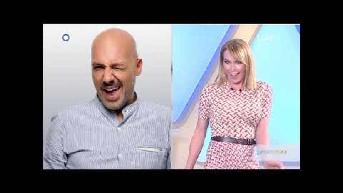 Τατιάνα Στεφανίδου: Ο ξέφρενος χορός της on air για τα μάτια του Μουτσινά!