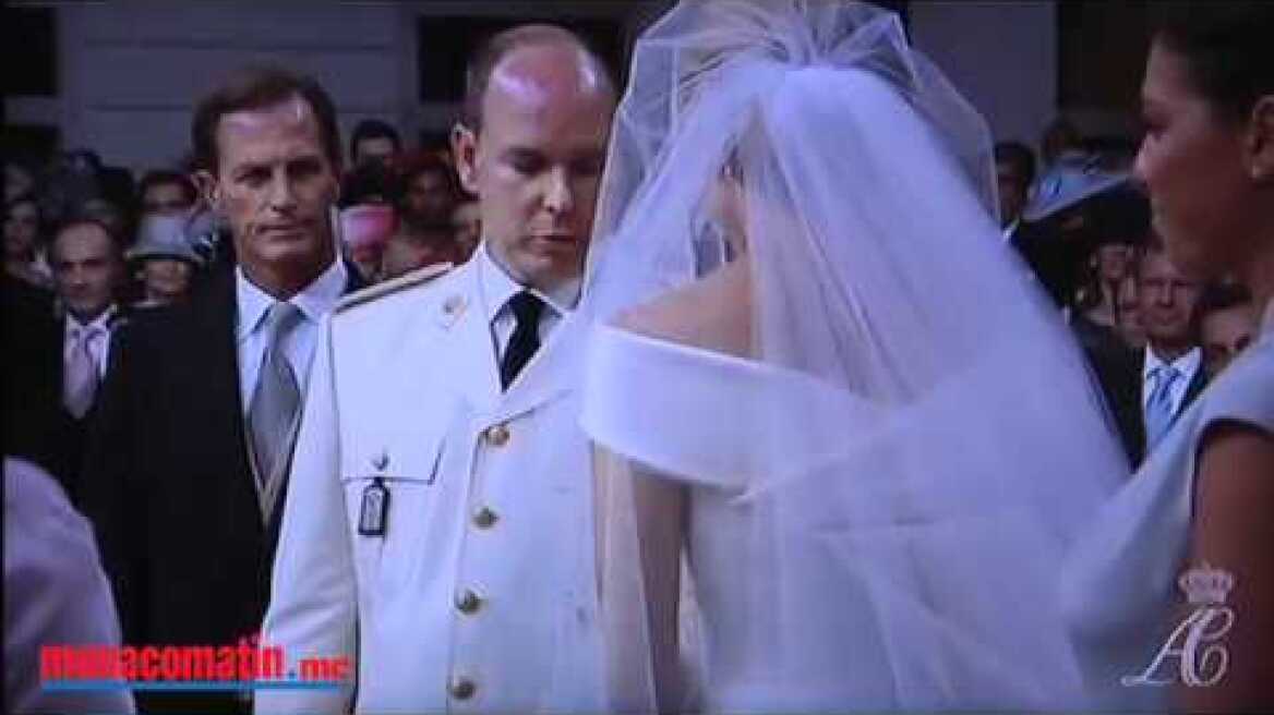 Mariage à Monaco : les larmes de Charlène