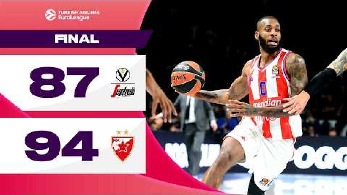 Victory on the Road | Virtus - Crvena Zvezda | BASKETBALL HIGHLIGHTS R14 2024-25