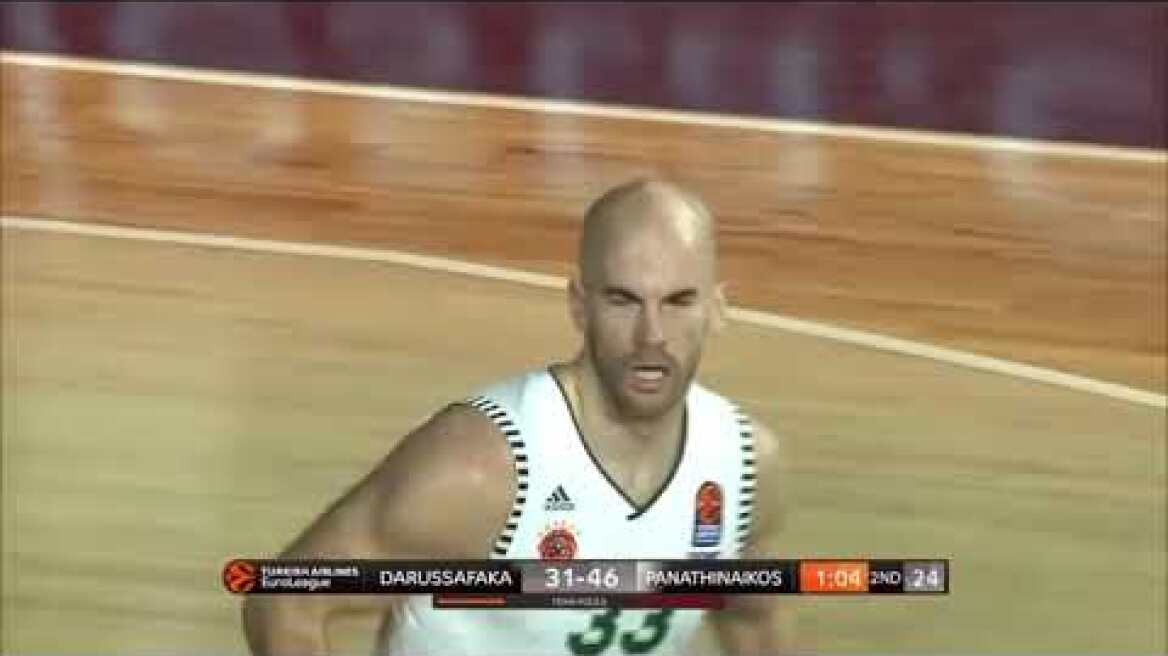 Nick Calathes highlights (Darussafaka-Panathinaikos: 67-91)