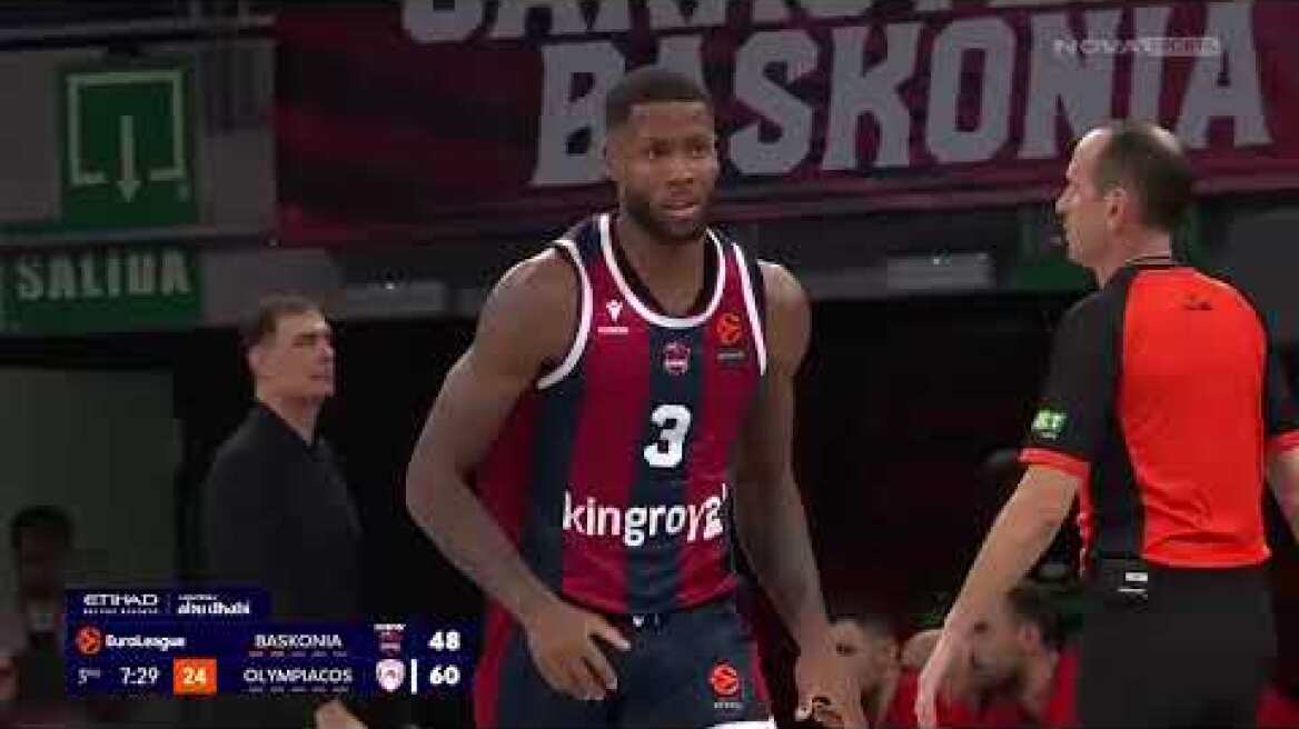Μπασκόνια-Ολυμπιακός: 89-106 (MD 1, 24/09/2026)