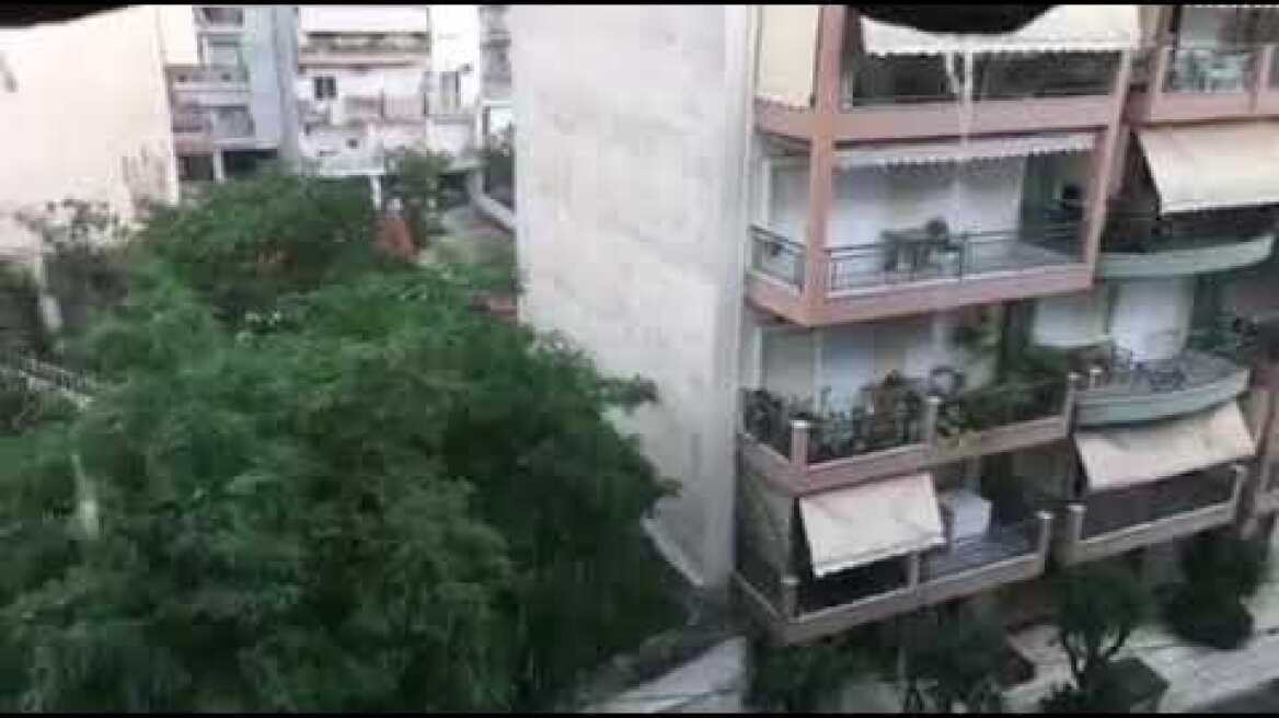 Καταιγίδα στον Εύοσμο Θεσσαλονίκης