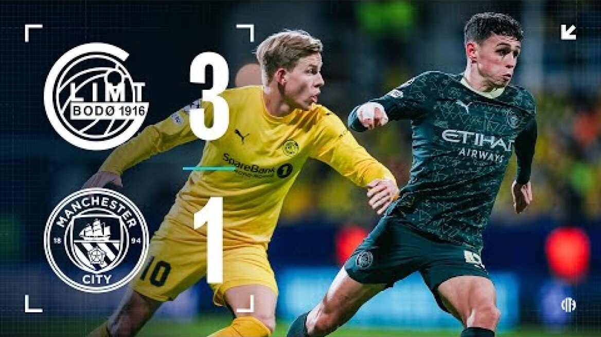 HIGHLIGHTS! City beaten on frustrating night in the Champions League | Bodo/Glimt 3-1 Man City