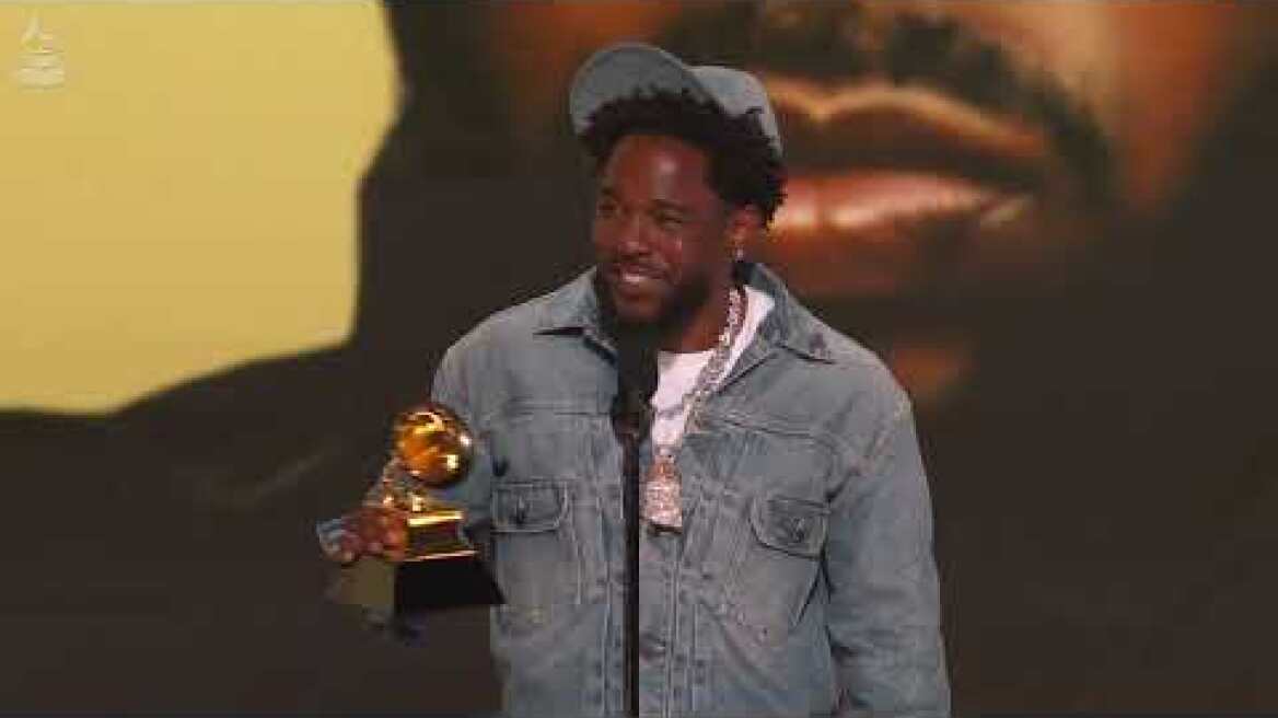 KENDRICK LAMAR Wins Record Of The Year For 