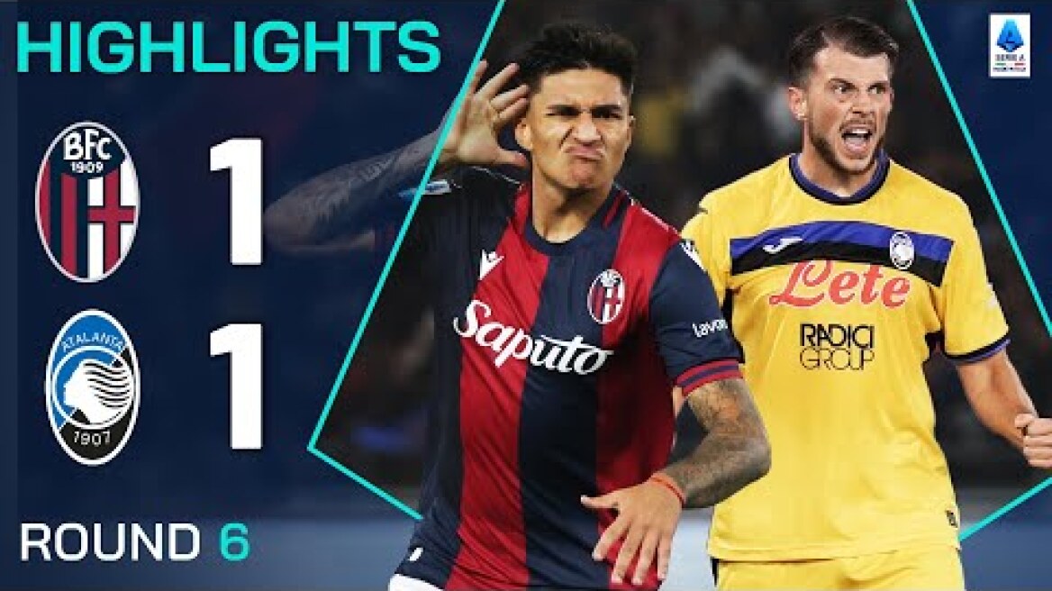 BOLOGNA-ATALANTA 1-1 | HIGHLIGHTS | Two wonder goals settle the score in Bologna | Serie A 2024/25