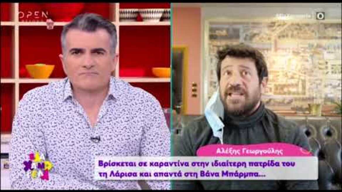 Αλέξης Γεωργούλης: Το σχόλιό του για τις δηλώσεις της Βάνας Μπάρμπα