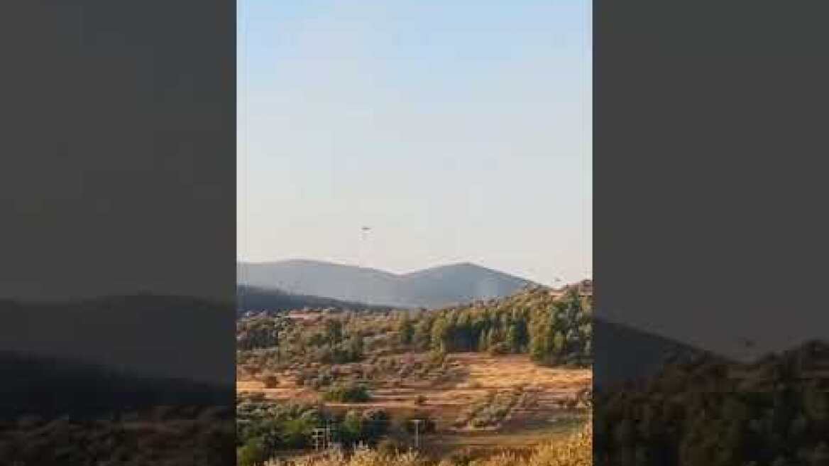 Δεύτερο 24ωρο με φωτιά στα Ψαχνά