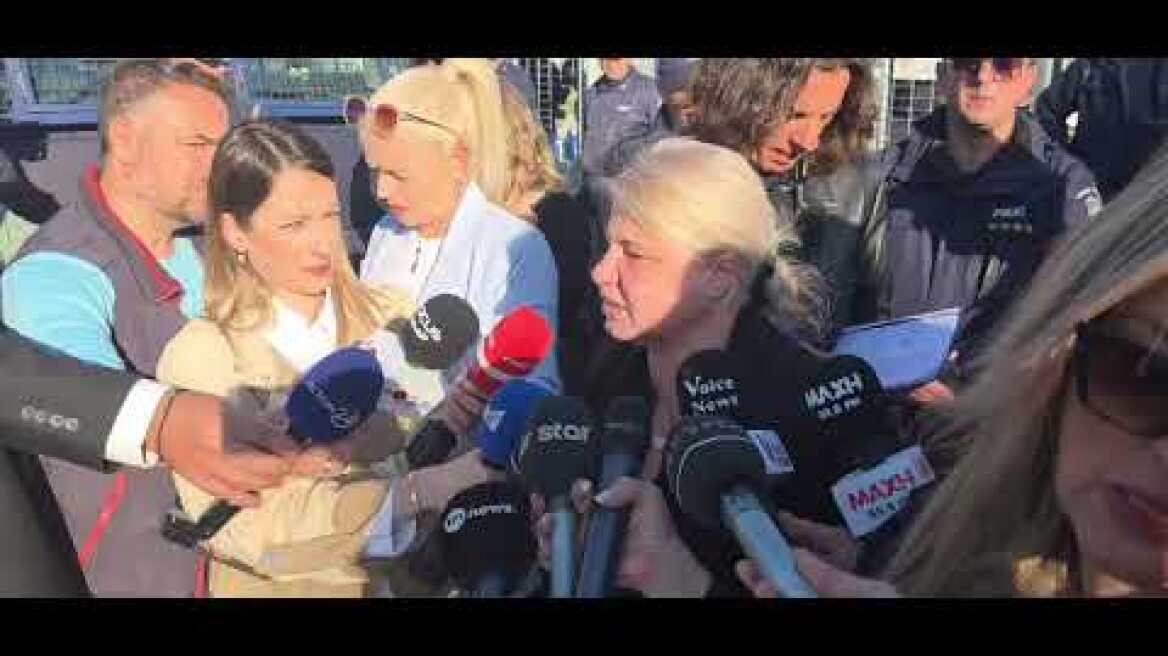 Η Μητέρα της Κλαούντιας Λάτα για την δίκη των Τεμπών (2)