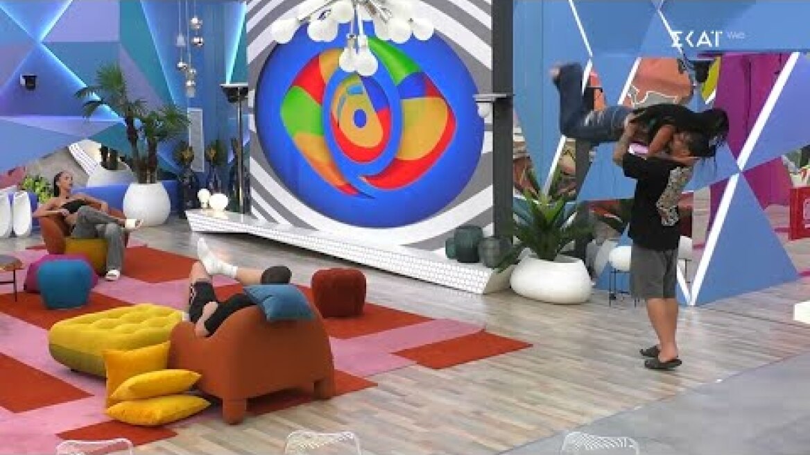 Big Brother – Exclusive: Χορευτικές επιδείξεις από Nancy και Γιώργο