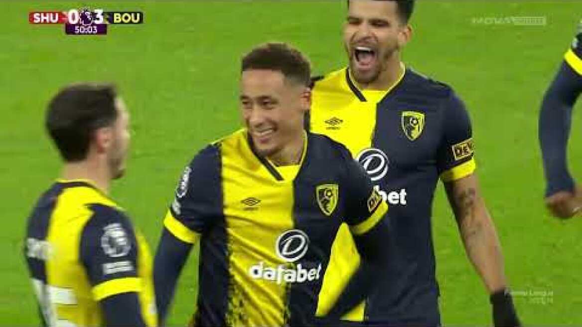 Σέφιλντ Γιουνάιτεντ-Μπόρνμουθ: 1-3 (MD 13, 25/11/2023)