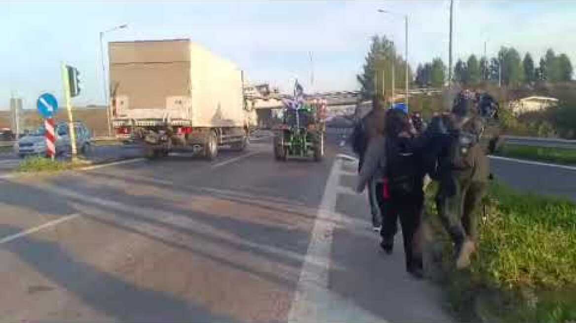 Αγροτικές κινητοποιήσεις στον Πλατύκαμπο (1)