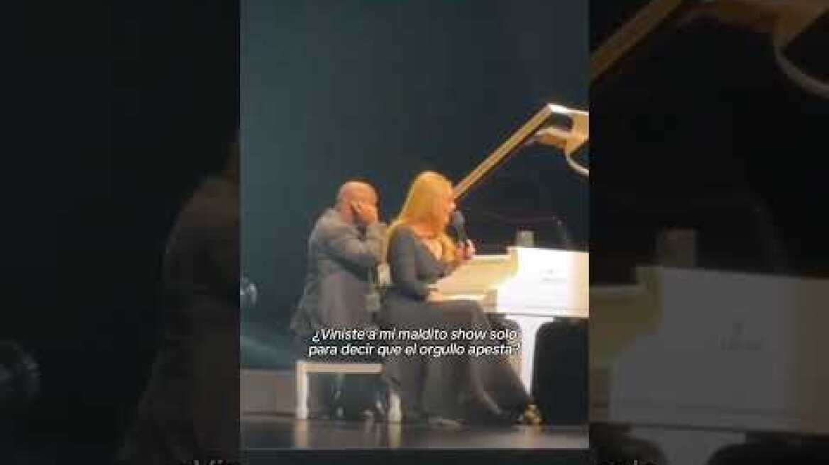 Adele goes off on audience member who yelled “Pride Sucks” at her concert tonight #adele