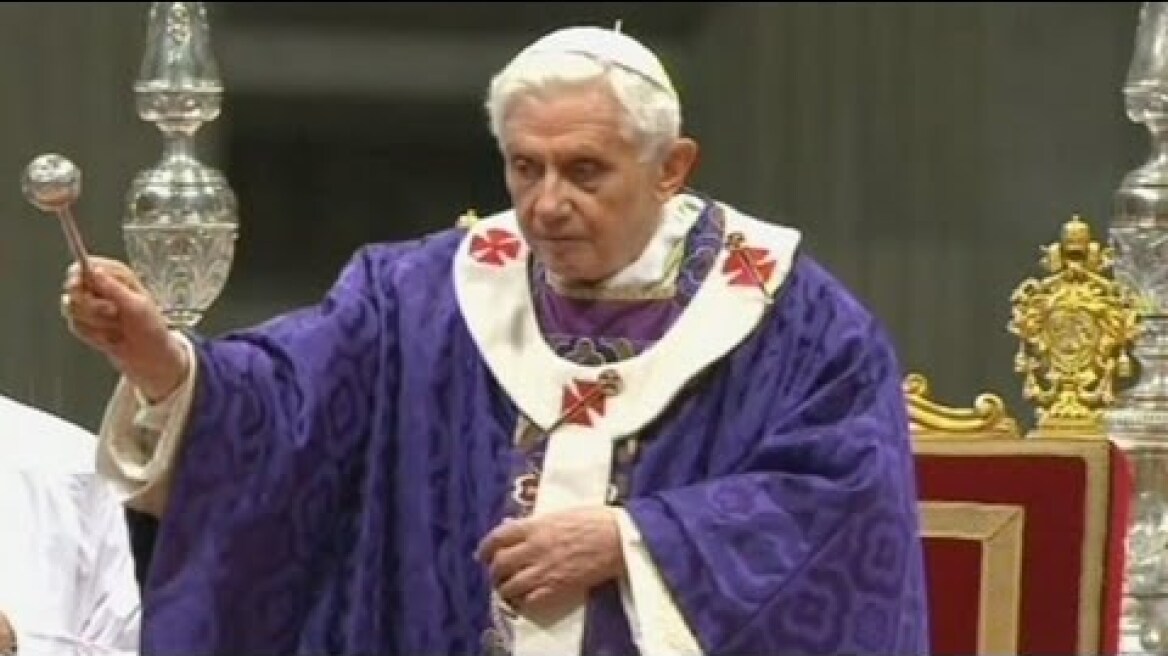 Η τελευταία λειτουργία του Πάπα Βενέδικτου του 16ου