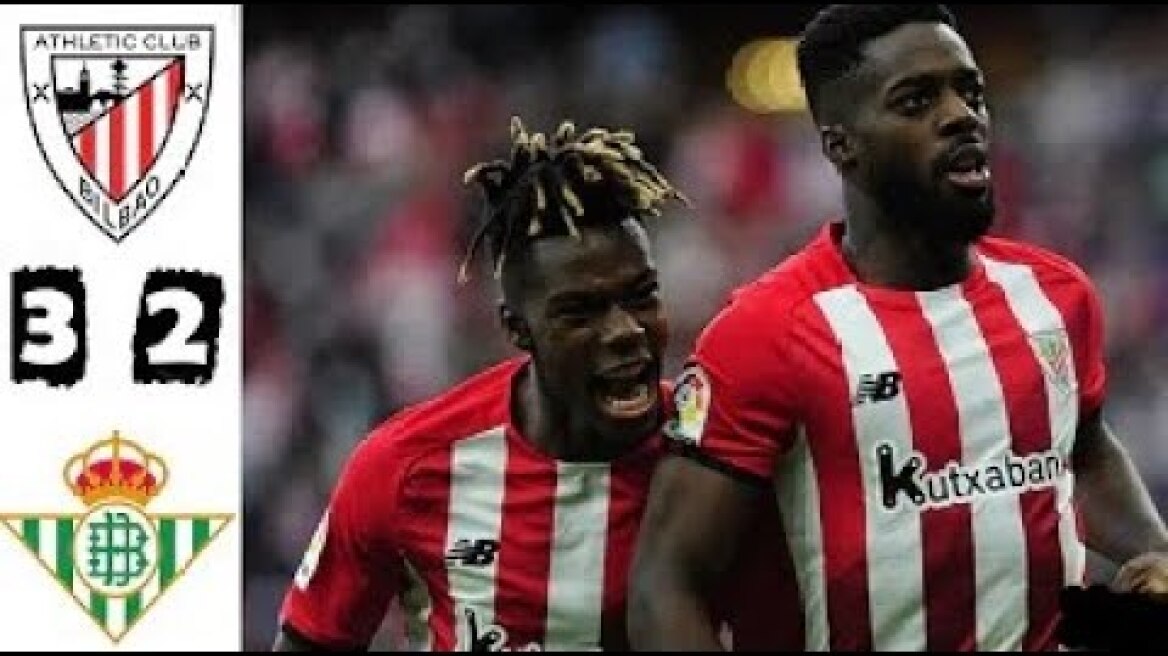 Athletic Club Vs Real Betis 3-2 Extended Highlights & All Goals | LaLiga Santander 2021/2022