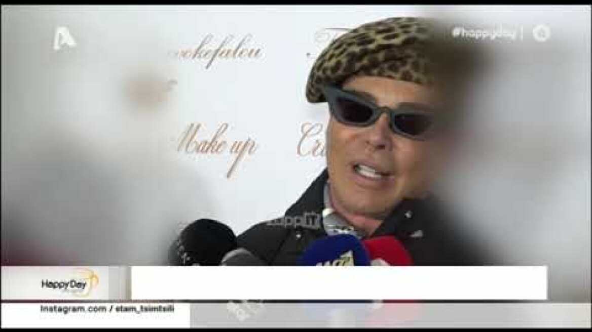 Λάκης Γαβαλάς: «Τα μονόπετρα που φοράω συμβολίζουν ότι κάποτε είχα χρήματα»