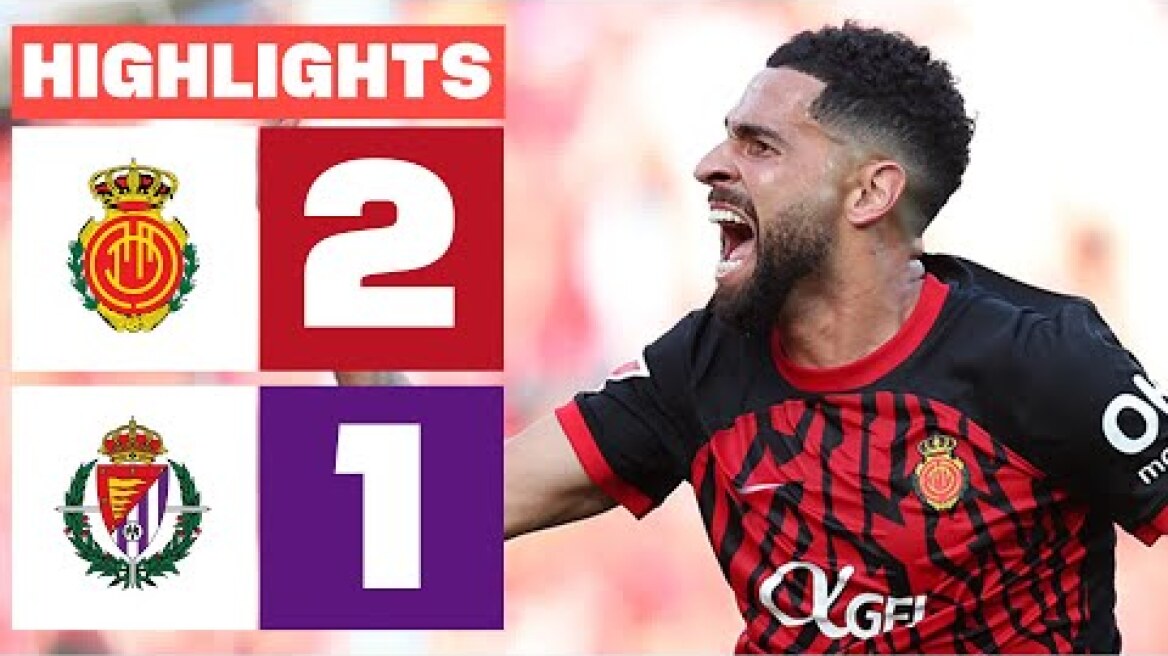 RCD MALLORCA 2 - 1 REAL VALLADOLID CF I RESUMEN LALIGA EA SPORTS