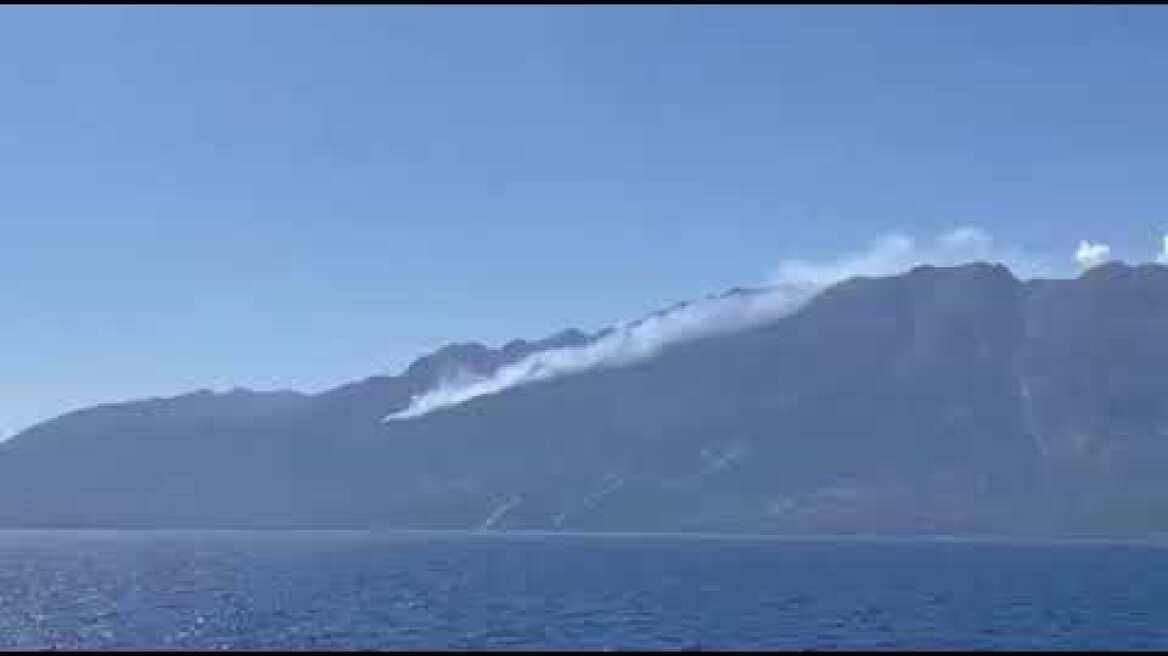 Φωτιά στη Σαμοθράκη 09/08/22