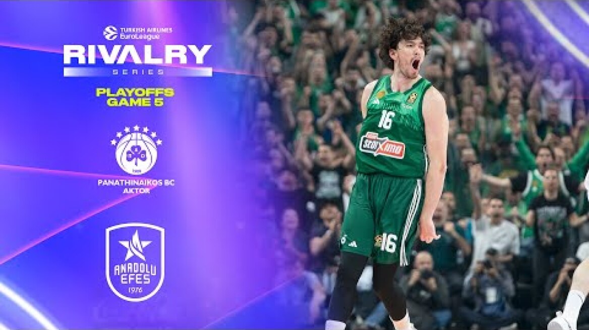 Osman Sparks the Comeback | Panathinaikos - Anadolu Efes | BASKETBALL HIGHLIGHTS PLAYOFFS 2025
