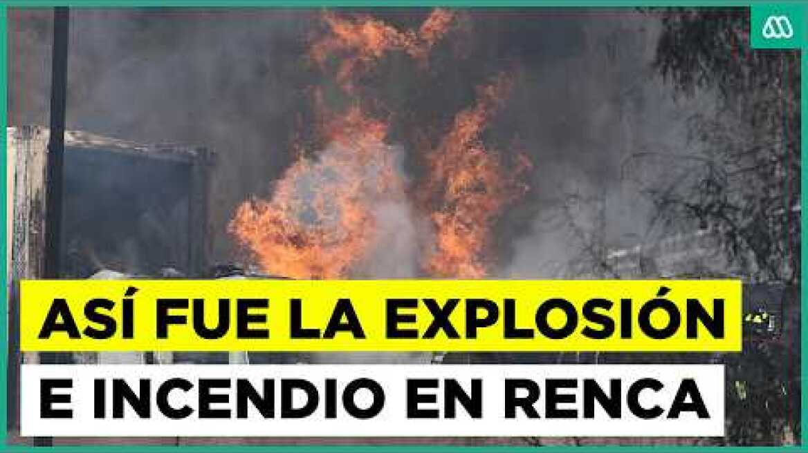 Periodista de Meganoticias relata momento de la explosión