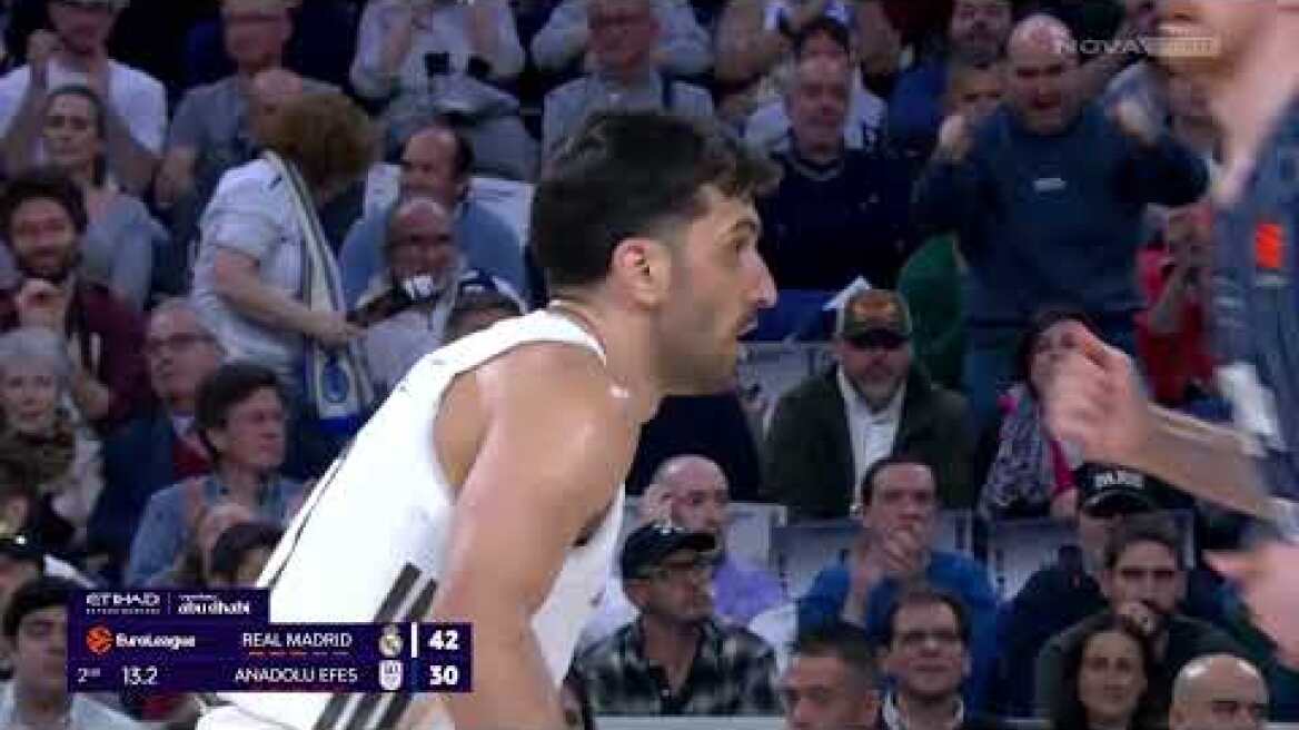 Ρεάλ Μαδρίτης - Αναντολού Έφες: 82-71 (MD 34, 26/03/2026)