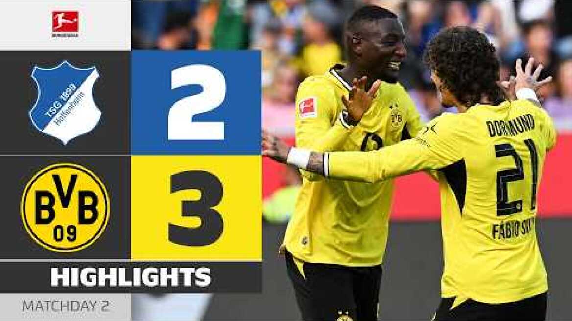 Comeback Complete! | HOFFENHEIM - BORUSSIA DORTMUND | Highlights | Matchday 2 – Bundesliga 2026/27