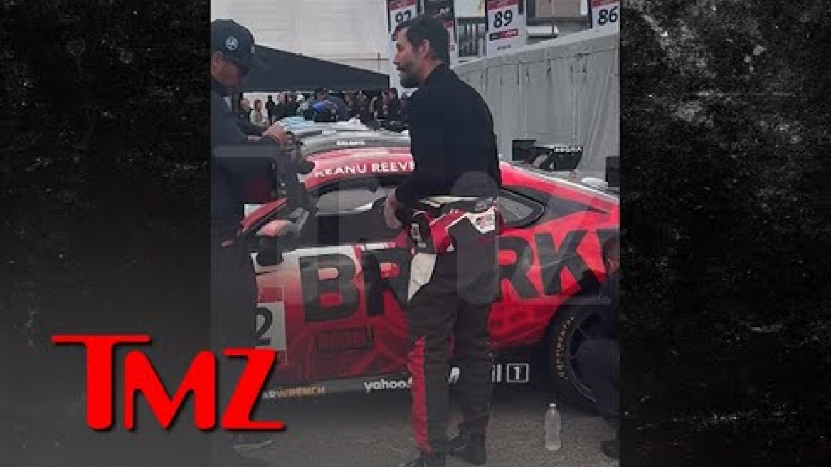 Keanu Reeves Looks Like a Badass Readying for Pro Auto Racing Debut | TMZ
