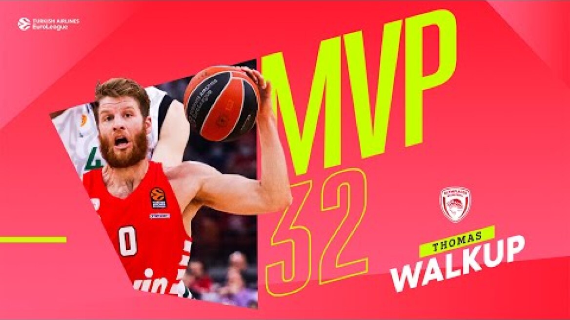 Thomas Walkup | MVP Showreel | Turkish Airlines EuroLeague