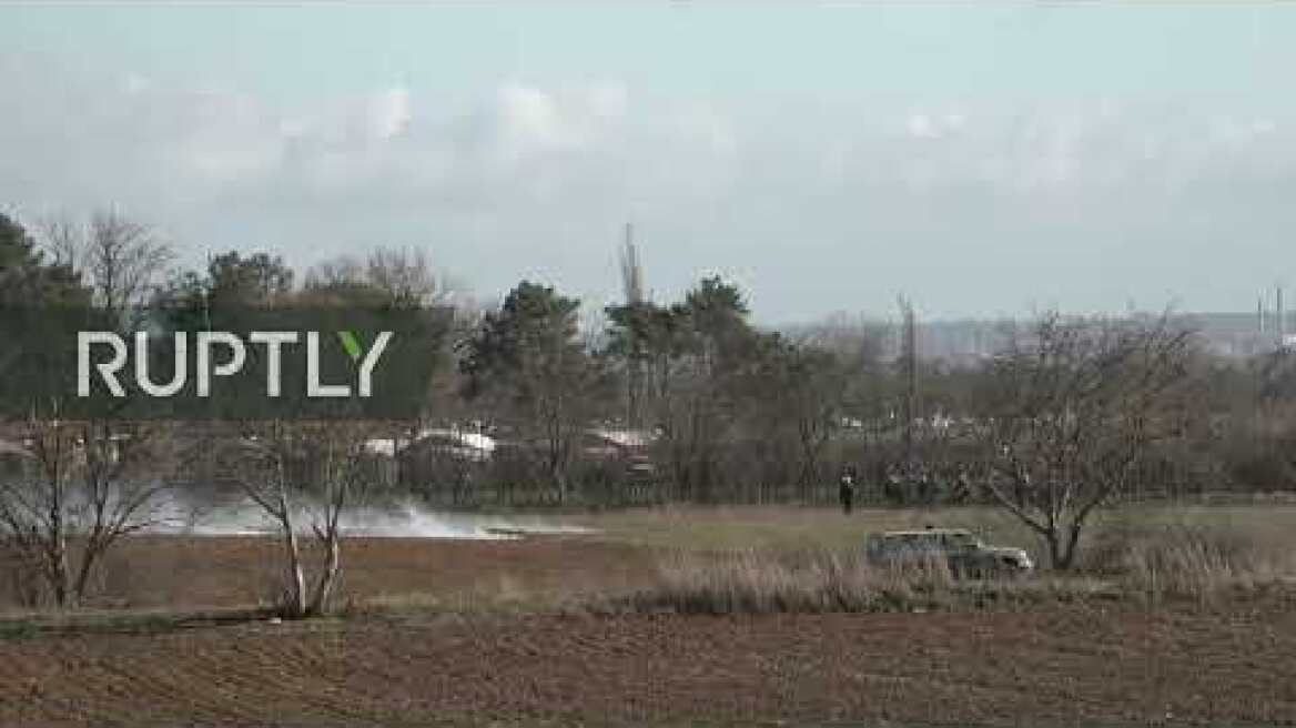 LIVE: Live from Greek side of border with Turkey as migrants remain stranded