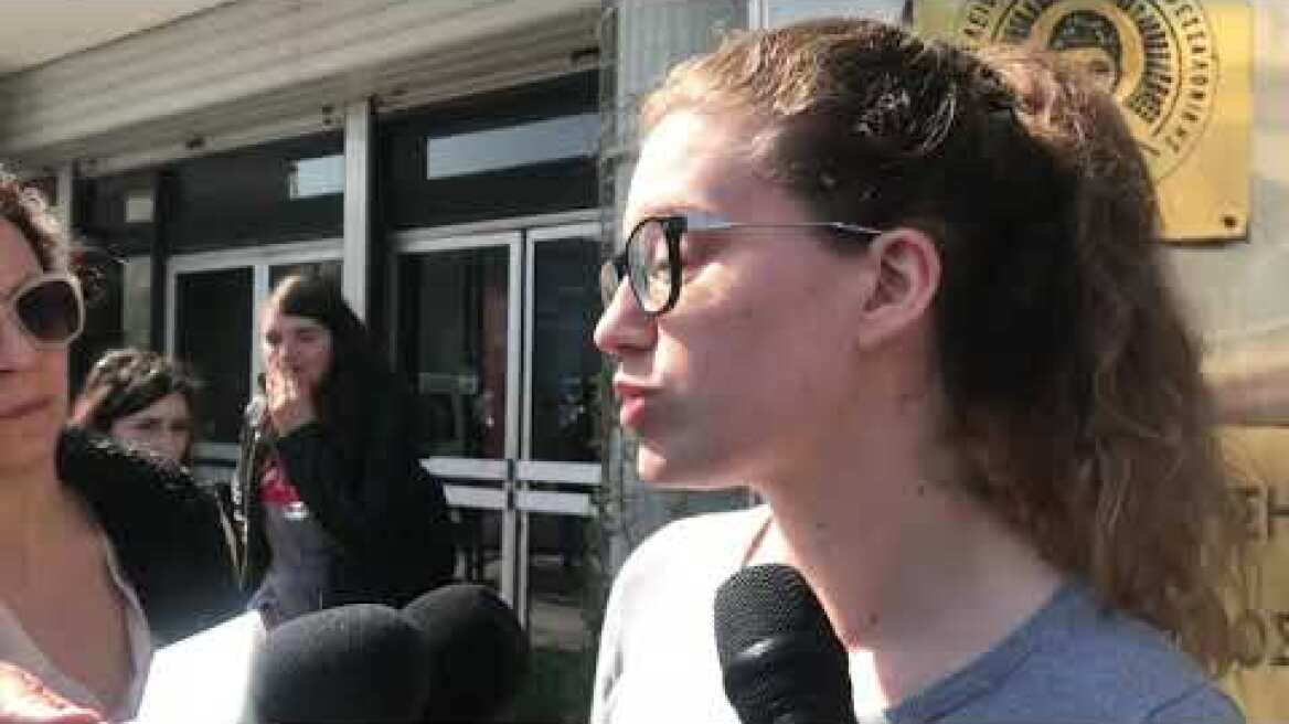 Φοιτήτρια καταληψίας ΑΠΘ