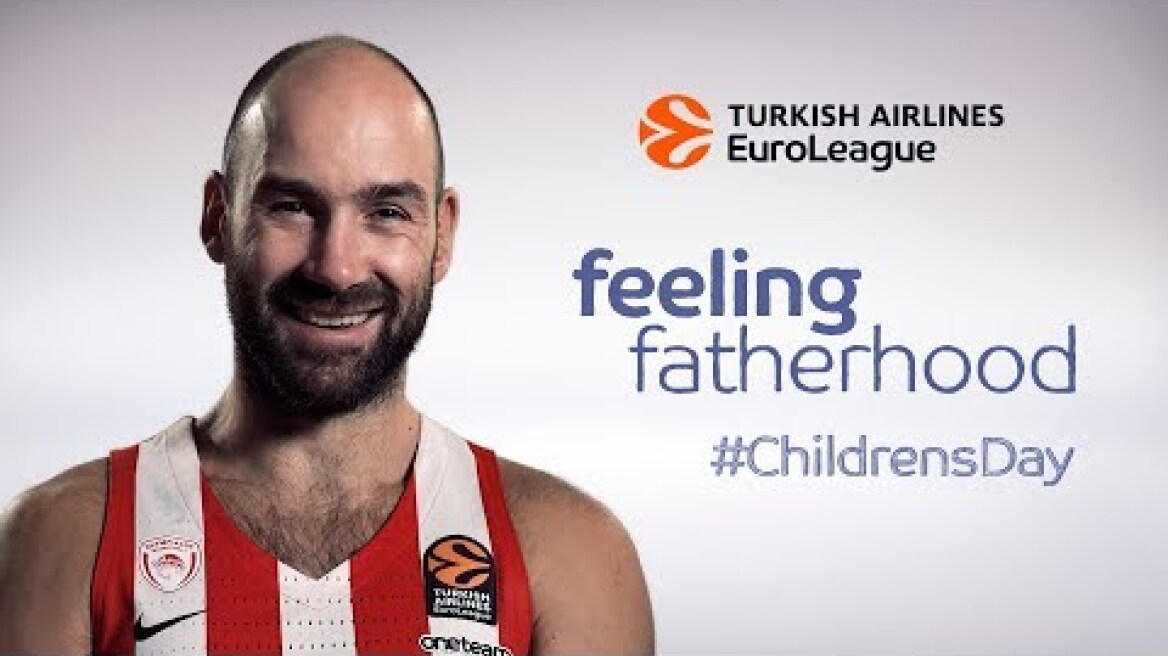 World Children's Day: Feeling Fatherhood, Vassilis Spanoulis