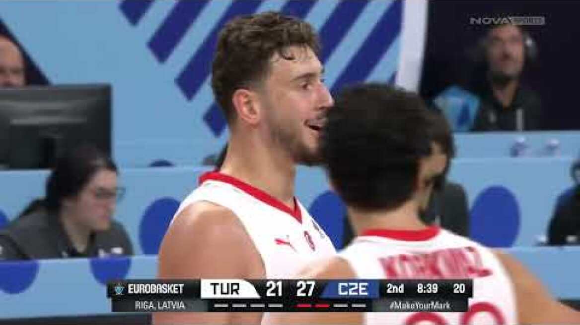 Τουρκία - Τσεχία: 92-76 (MD 2, 29/08/2025)