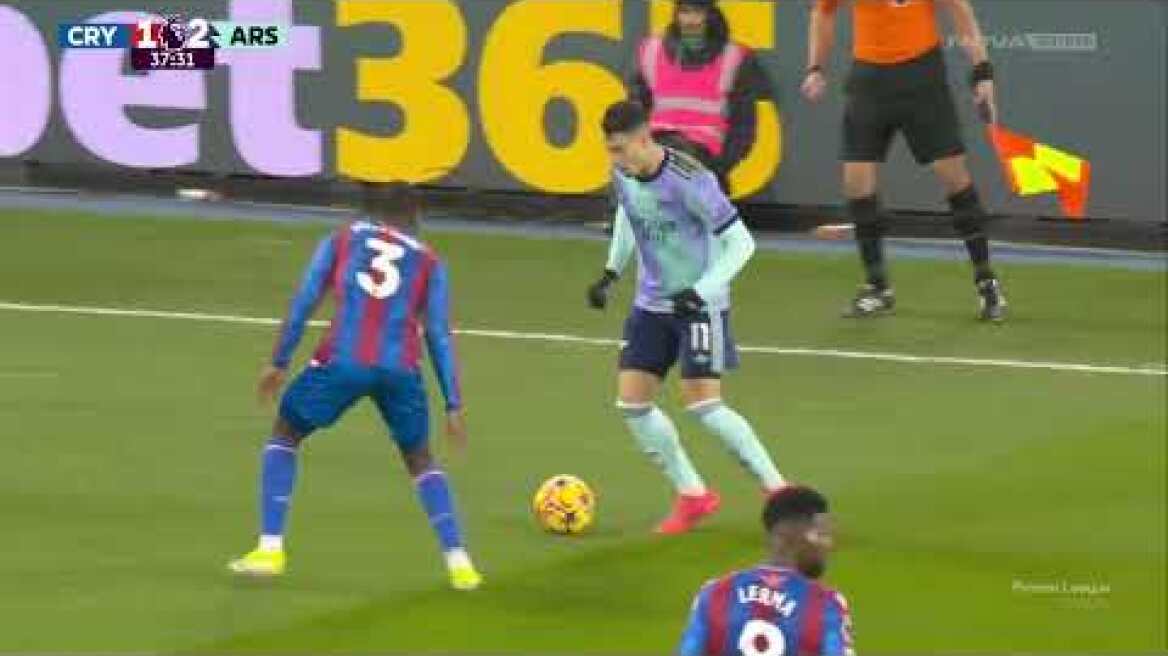 Kρίσταλ Πάλας - Άρσεναλ: 1-5 (MD 17, 21/12/24)