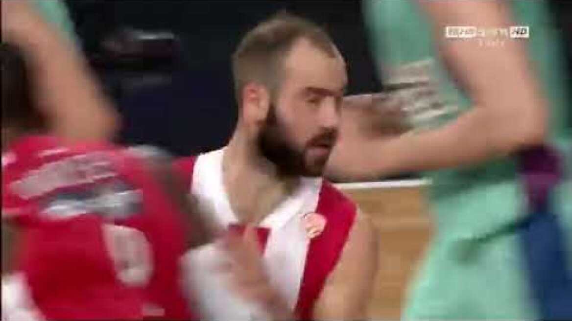 Vassilis Spanoulis 2012 Euroleague Semifinal FC Barcelona - Olympiacos