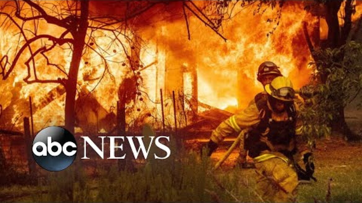 Massive fires forcing thousands to evacuate in California | ABC News