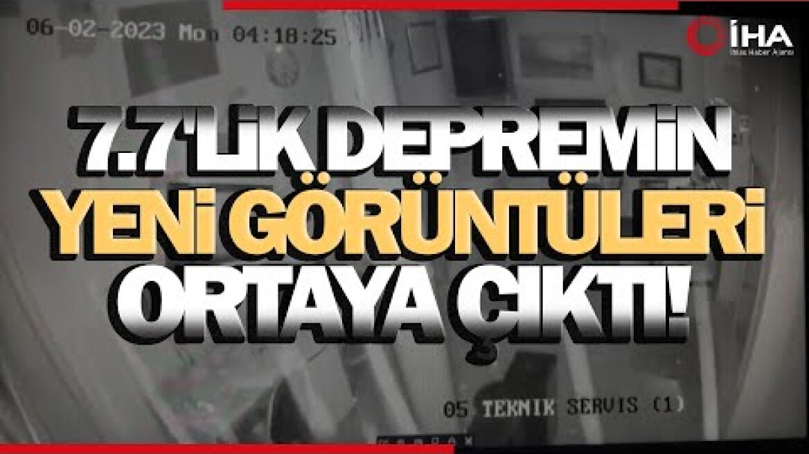 Adıyaman Deprem Anı | 7.7'lik Depremin Yeni Görüntüleri Ortaya Çıktı