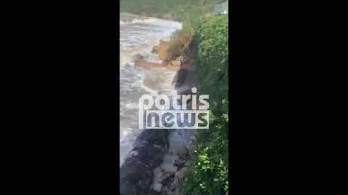 Στο έλεος της κακοκαιρίας Σπιάντζα, Σκαφιδιά & Άγιος Ανδρέας