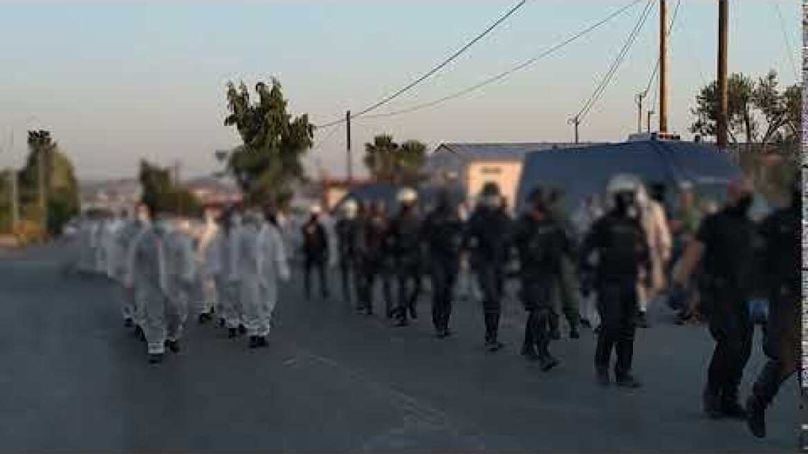 Αστυνομική επιχείρηση στη Λέσβο 4