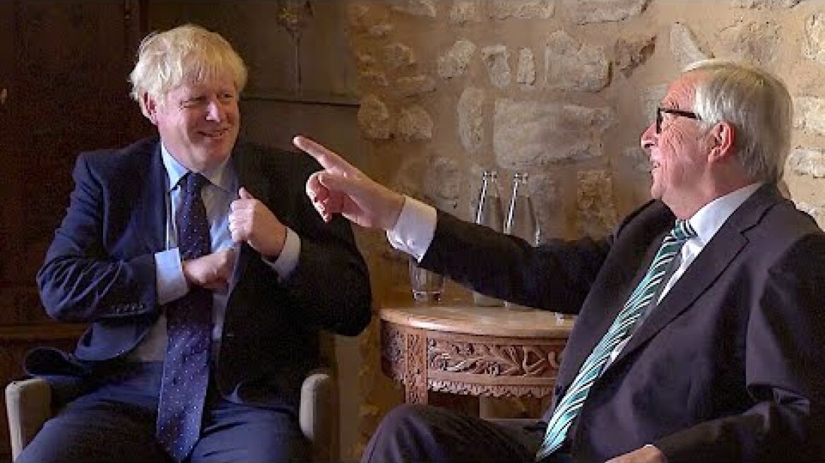 16.09.2019 - Treffen Boris Johnson & Jean-Claude Juncker - Brexit