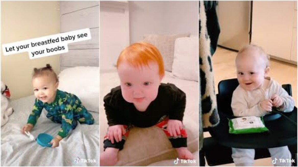 NOW THIS! DROPEMOUT CHALLENGE MOMS ARE FLASHING THEIR BABIES  BABY REACTIONS  TIKTOK MAY 2020