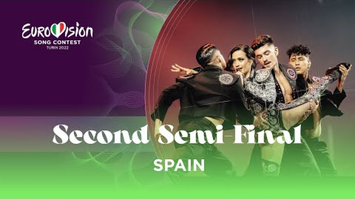 Chanel - SloMo - LIVE - Spain 🇪🇸 - Second Semi-Final - Eurovision 2022