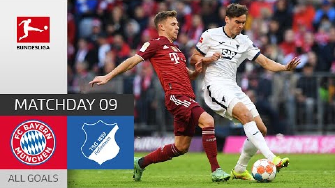 Goal Festival in Munich | FC Bayern - TSG Hoffenheim 4-0 | All Goals | Matchday 9 – Bundesliga