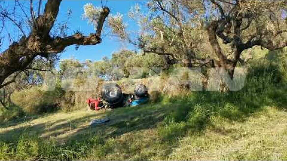 Πάτρα: Νεκρός άνδρας που καταπλακώθηκε από τρακτέρ