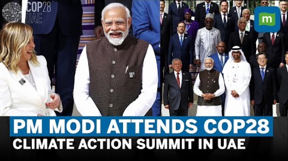 COP28 Climate Action Summit: Indian Diaspora Greets PM Modi In Dubai | India’s Agenda At COP28