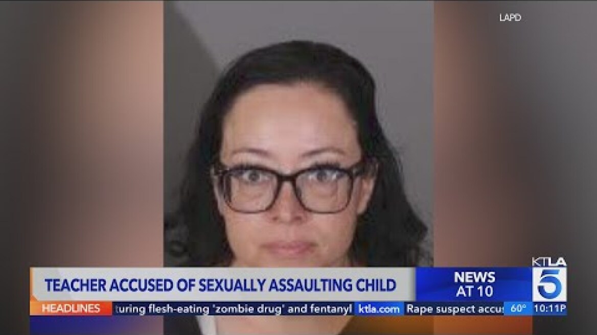 Teacher accused of sexually assaulting 13-year-old student