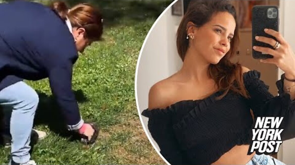 Rich influencer slammed for filming housekeeper picking up dog poop: ‘Vile’ | New York Post