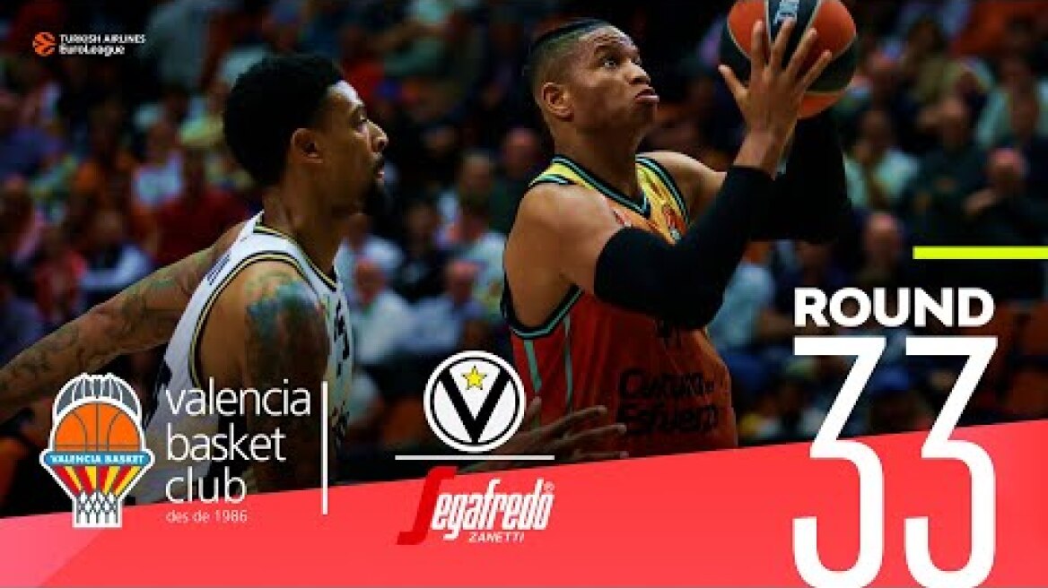Valencia beats Virtus! | Round 33, Highlights | Turkish Airlines EuroLeague